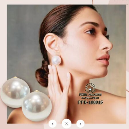New Trendy Fashionable Big Pearl Ear TOP