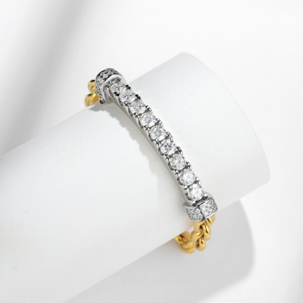 Charles Garnier Paris Diamond Bracelet - Image 3