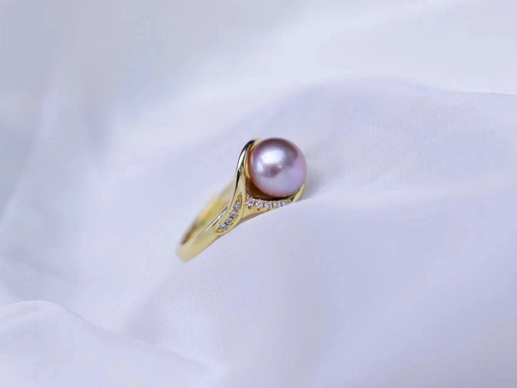 Live Supply Freshwater Pearl Pendant Three-piece Set Women's s925 Silver Needle High-grade Simple Calla Lilies Exquisite Set - Image 13