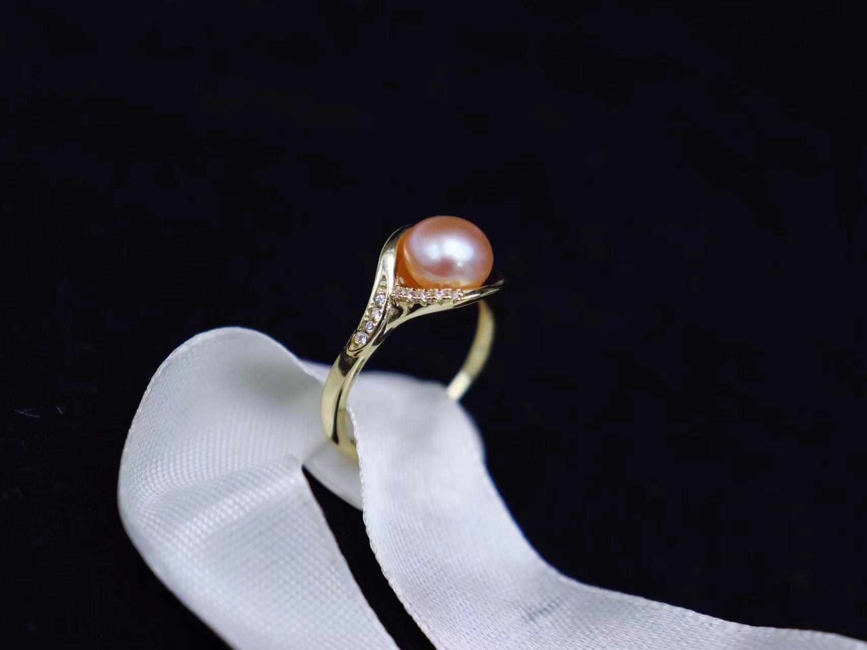 Live Supply Freshwater Pearl Pendant Three-piece Set Women's s925 Silver Needle High-grade Simple Calla Lilies Exquisite Set - Image 17